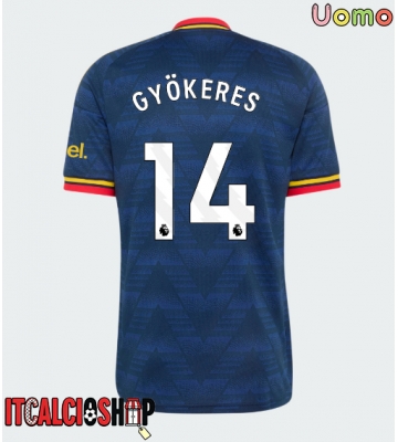 Arsenal Viktor Gyokeres #14 Seconda Maglia 2026-27 Manica Corta